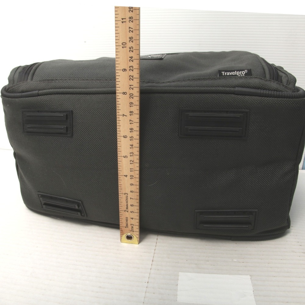 Travelpro Crew3 Carry On Bag Dark Gray Cordura Plus Ballistic Nylon - Picture 16 of 16